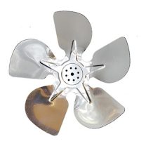 KASAP VE MARKET BUZDOLABI FAN MOTORU PERVANE 200mm 25 DERECE EMİCİ