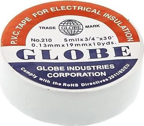 Globe İzole Bant Beyaz ELEKTRİK BANDI 1 ADET